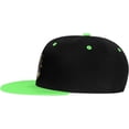 thumbnail image 3 of Hip Hop Hat Two Tone Flat Bill 6 Panel Cap Unisex, 3 of 9