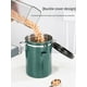 thumbnail image 3 of Tarro de acero inoxidable 304 para almacenar granos de café, tarro sellado, tarro para té, tarro para almacenar leche en polvo, tarro para granos de café, 3 of 6