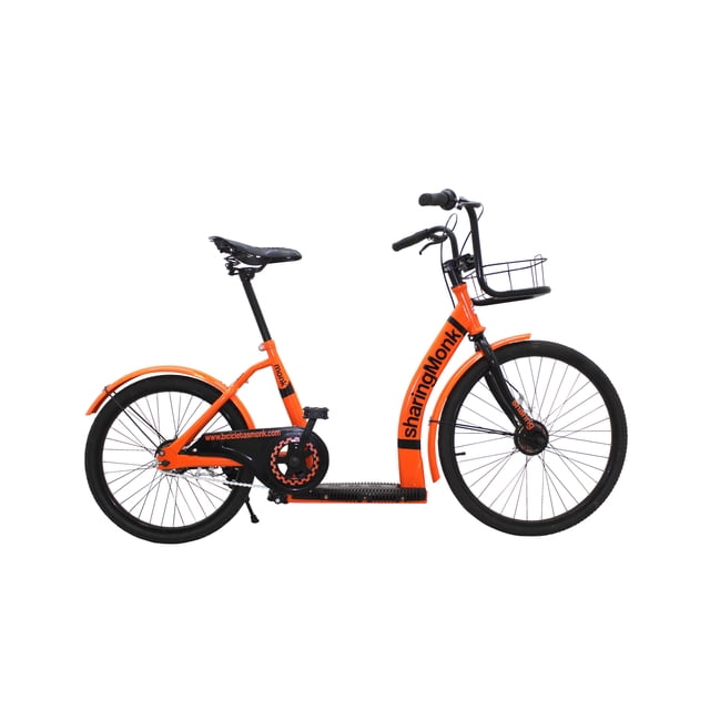 Bicicleta Compartida Urbana Sharing Monk Bici-Patin