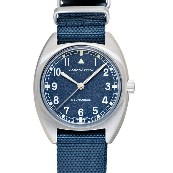 Hamilton Khaki Aviation Automatic Blue Dial Stainless Steel Men's Watch H76419941