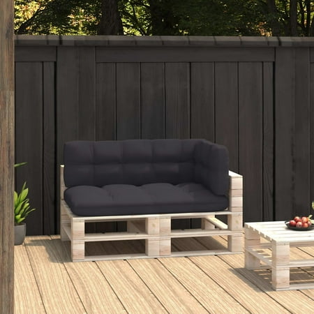 

Andoer Pallet Sofa Cushions 3 pcs Anthracite