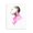 Pink Jacket Elegance Portrait, variant on Stupell Industries In A Pink Mood Portrait Canvas Wall Art, design by Simone Elum