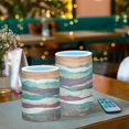 thumbnail image 3 of Yayeee Flameless Candles with Remote Flickering Battery Operated Multi Color Changing, Artistic Desert Waves, 3 of 7