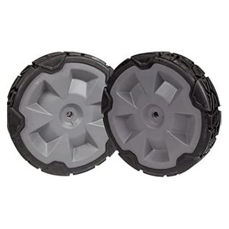 Genuine 140-2350 2-Pack Rear Drive Wheels for 22in Recycler Lawn Mower 21462 21464 21465 21466 21466T 21468 21472 9.65inch