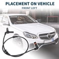 thumbnail image 3 of Sensor de velocidad de rueda ABS para Mercedes-Benz E CLASS W212 Durable No.A2129051902 Sensor de velocidad ABS delantero izquierdo, 3 of 6