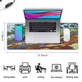thumbnail image 5 of Colorful World&nbsp;mouse Padswaterproofwashable&nbsp;for Office Home Work Gaminggaming Mouse PadRubber Base Mousepad with Stitched Edges 31.5x11.8inches, 5 of 7