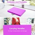 thumbnail image 6 of Costway 6'x2' x 1.6"Gymnastics Yoga Mat Thick Two Folding Panel Purple Portable, 6 of 8