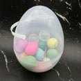 thumbnail image 7 of Transparent Easter Eggs - DIY Blank Easter Egg, Clear Easter Eggs Empty Plastic Surprise Eggs Fillable for Easter Basket Stuffers Party Decoration, 7 of 7