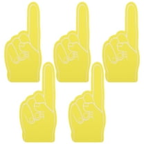 Masteelf 5Pcs Events Games Foam Finger Hand Cheerleading Finger Prop EVA Foam Finger Cover
