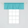 thumbnail image 2 of Ambesonne Green Window Valance, Japanese Ocean Cartoon, 54" X 18", Green, 2 of 3