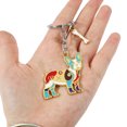 thumbnail image 3 of LLavero de caballo de Metal para mujer, conejo, lagarto, Tortuga, llavero, joyería de animales única, bolso para niñas y adolescentes, dijes de coche, 1Pc, 3 of 5