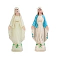 thumbnail image 3 of Figura de la Santísima Virgen María Personaje Escultura Estatua Decoración 10cm Bendita 10 cm luminoso, 3 of 8