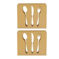thumbnail image 1 of 2 servilletas de mesa de acero inoxidable para hotel, restaurante, diseño hueco, servilletero de papel para cena tipo 2, 1 of 14