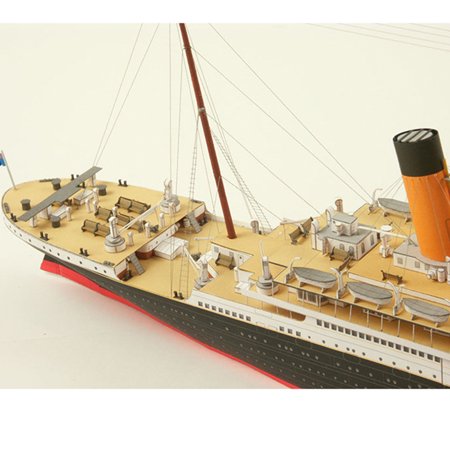 1:400 Scale Paper Model Kit British cruise ship Titanic Paper Model Kit ... Rms Britannic Model