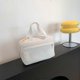 thumbnail image 2 of Large Capacity Cosmetic Case Corduroy Travel Toiletry Bag with Handle Portable Makeup Storage Bag for Women Girls, 2 of 3
