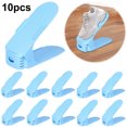 thumbnail image 4 of Para Almacenamiento Zapatos Apilador 10 Piezas Ahorro Espacio Ajustable El Armario Del, 4 of 9