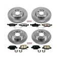 thumbnail image 3 of PowerStop Front and Rear Stock Replacement Brake Pad and Rotor Kit Fits: FIAT Select Models KOE6291, 3 of 8