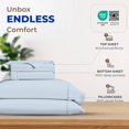 thumbnail image 3 of Egyptian Cotton King Size Sheets Set PC Thread Count Egyptian Cotton Bed Sheets King Size (Light ) Extra Soft Cooling ” Deep Pocket Sateen Luxury Hotel Bedsheet, 3 of 7