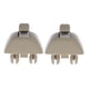 thumbnail image 2 of 2 Piezas Gancho Clip Parasol Clip Parasol Interior Soporte Gancho Parasol Repuesto Plástico Compatible con Coches Adecuado para Beige, 2 of 8
