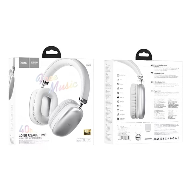 Hoco® W35 Audífonos De Diadema Compatible iPhone/ Android
