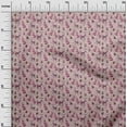 thumbnail image 3 of oneOone Georgette Viscose Dusty Pink Fabric Autumn Sewing Craft Projects Fabric Prints By Yard 42 Inch Wide, 3 of 4