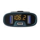 thumbnail image 1 of Transmisor FM Bluetooth para el automóvil, adaptador para transmisor de radio FM inalámbrico, dos puertos de carga USB, función manos libres, reproductor de música MP3 con tarjeta TF Xemadio 2033136, 1 of 8