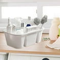 thumbnail image 1 of Caja de almacenamiento organizadora de herramientas de limpieza Fácil de transportar y almacenar Resistente a caídas Oficina de hotel Uso conveniente Blanco, 1 of 8