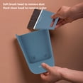 thumbnail image 4 of Mini Dustpan Brush Kits, Portable Compact Dust Pan and Hand Broom Nesting Snap On Design for Countertop Sofa Key Board Cleaning, 4 of 8