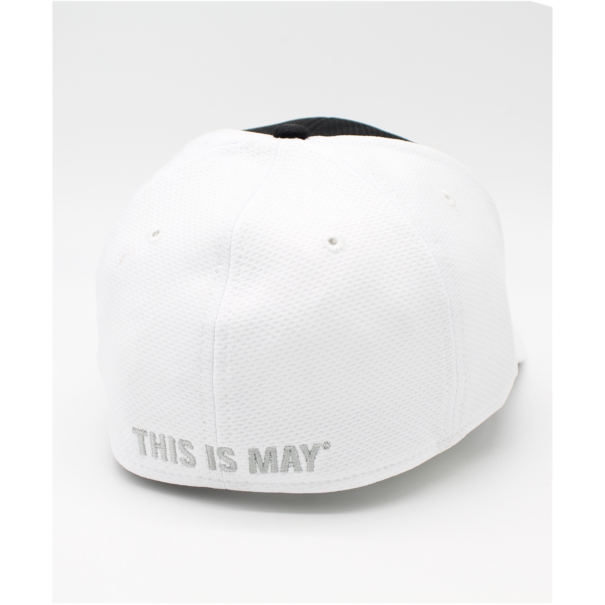 INDY 500 Mens This Is May Fitted Baseball Cap, White, S/M - image 2 of 4