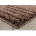 thumbnail image 3 of United Weavers Mystique Area Rug 1955-02550 Baird Brown Lines Bars 7' 10" x 10' 6" Rectangle, 3 of 5