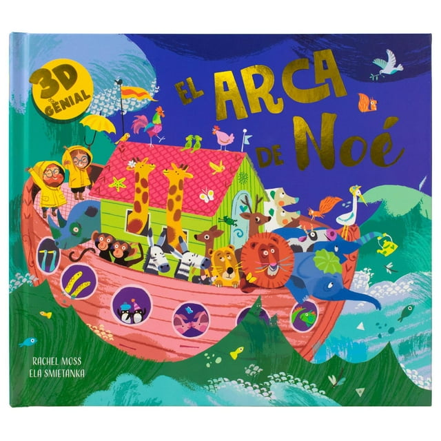Libro Libro Infantil En 3d Genial El Arca De Noe Tapa Blanda, Autor Rachel Moos, Editorial Silver Dolphin (en Español)