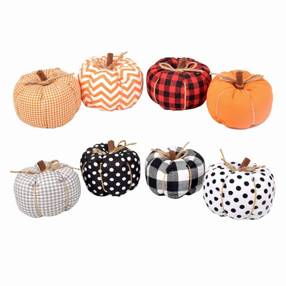 Baby Sweetie 1Pcs Thanksgiving Artificial Small Pumpkin Fall Decorations Mini Artistic Pumpkins Table Centerpiece Ornaments