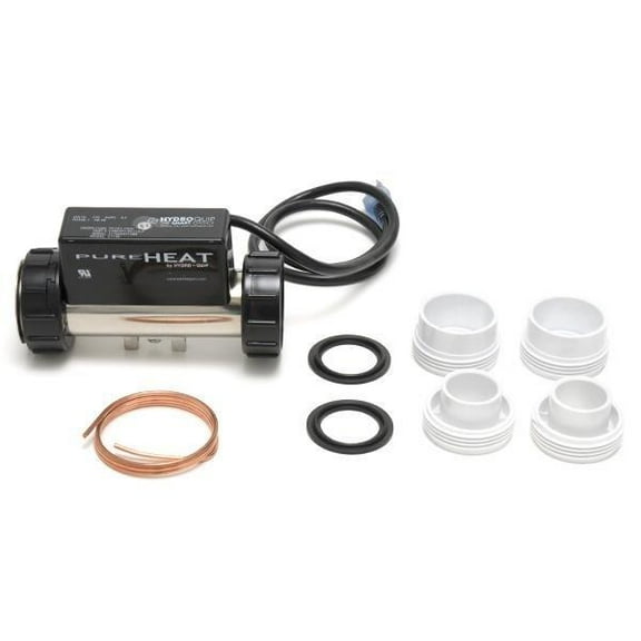 Hydro-Quip Pure Heat 1kW In-Line Compact Whirlpool Bath Heater PH101-10UV