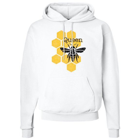 Inktastic Honeycomb Queen Bee Adult Hoodie Sweatshirt