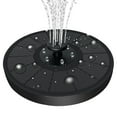 Outdoor Solar Powered Bird Bath Water For Pool Garden Aquarium Above