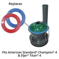thumbnail image 3 of Korky 450BP American Standard Champion 4 & Eljer 4 Flush Valve Seal, 3 of 4