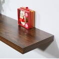 thumbnail image 3 of Set of 3 Modern and Contemporary Antigue walnut Floating Shelf - 31.5*9.25*1.5 inches, 3 of 4