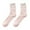 czb# Pink510, variant on Socks For Women Fashion Fuzzy Lined Crew Socks Winter Soft Warm Boot Socks Ladies Patchwork Thick Plush Breathable Lightweight Footwear,White,One Size