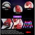 thumbnail image 3 of Fashion Light Up LED Luminous Sequin Neck Ties Changeable Colors Necktie Led Fiber Tie Flashing Tie For Male/Female, 3 of 6