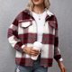 thumbnail image 1 of Pntutb, camiseta de manga larga para mujer, prendas de vestir exteriores holgadas con frente abierto de otoño, blusa a cuadros, abrigo, Tops, chaqueta, liquidación Pntutb Pntutb-5563, 1 of 9