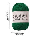 thumbnail image 3 of 5 Strand Milk Cotton Crochet Thread for DIY Knitting Projects 325 Meters 1 Ball, 3 of 6