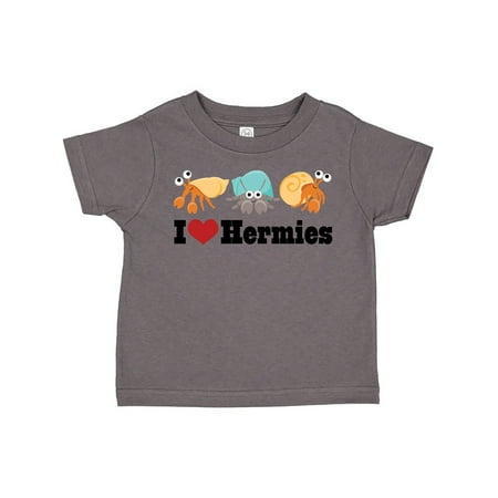 

Inktastic I Heart Hermit Crabs Gift Toddler Boy or Toddler Girl T-Shirt