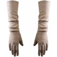 thumbnail image 1 of Women's Cashmere Blend Long Gloves Winter Warm Stretchy Opera Driving Fingerless Mitts, 1 of 5