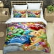 thumbnail image 3 of Disney-Juego de ropa de cama con dibujos animados para niños, funda de edredón con funda de almohada, decoración de dormitorio, regalo de Navidad, 2 piezas, 3 of 5