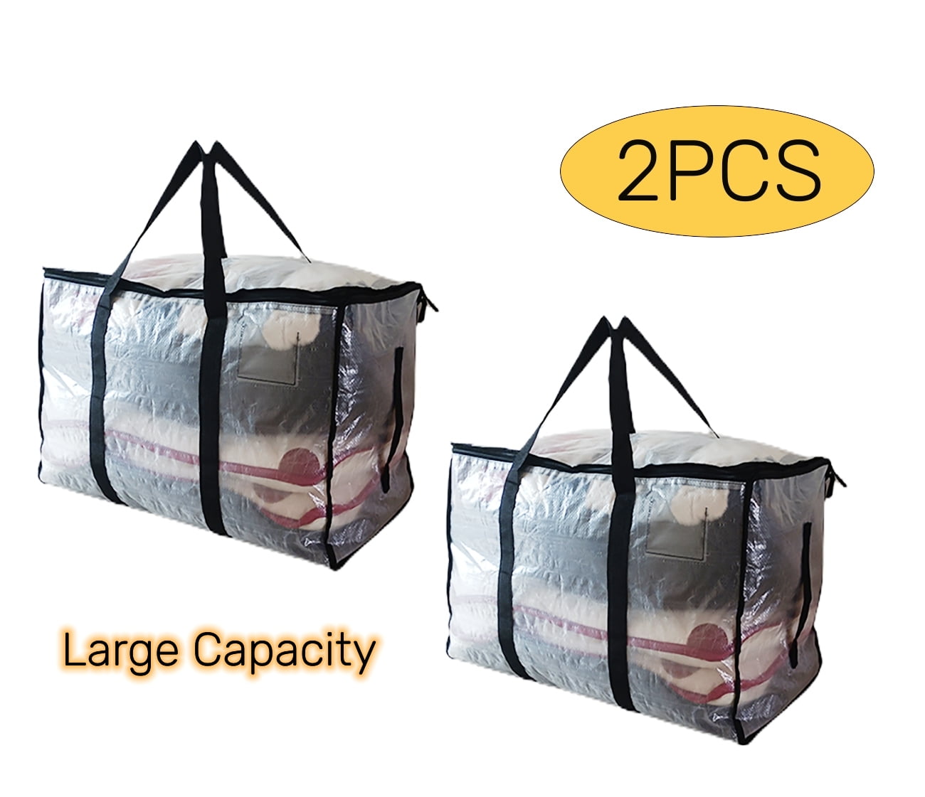 Moving Bags Moving Supplies Heavy Duty Extra Large Storage Bags with Zipper Strong Handles