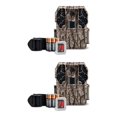 thumbnail image 1 of Stealth Cam ZX36NG 10MP No Glo Infrared Game Trail Camera Kit +SD Card (2 Pack), 1 of 8