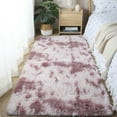thumbnail image 2 of Fluffy Area Rugs for Bedroom, Non-Slip Washable Soft Shag Carpet, Plush High Pile Throw Rug for Living Room, Dorm, Aesthetic Decor H, 2 of 5