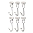thumbnail image 2 of 6Pcs Swing  Hooks Small Light Stable Hooks Rack Easy to Move Outstanding Suction Small Size Rack for Organization, 2 of 8