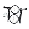 thumbnail image 4 of Colaxi Kids Bike Training Wheels Rear Wheels Biking Accessories Universal Portable Lightweight Riding Adjustable Bicycle Stabilizers Black, 4 of 8