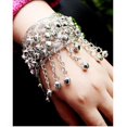thumbnail image 2 of Womens Bead Tassel Upper Arm Cuff Bracelet Armlet Arm Chain, 2 of 6